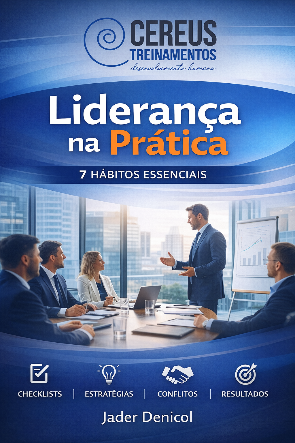 Capa do Ebook Liderança na Prática